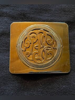 Vintage Gold Decorative Belt Buckle